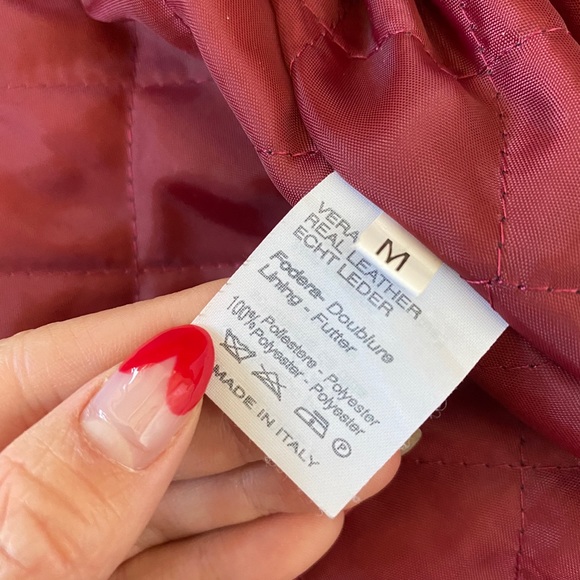 Genuine Italian Leather Jacket - Picture 3 of 3